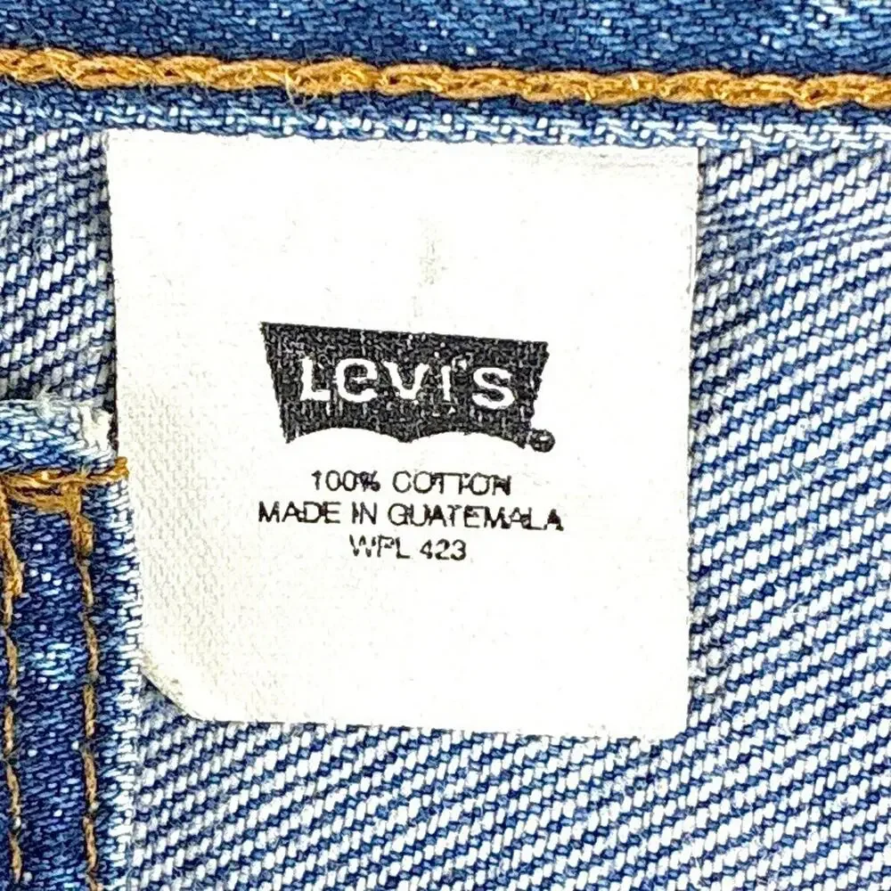 VTG Levis 501 XX Jeans Mens 36x36 (34x33) Faded Whiskered Button Fly Classic